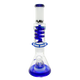 White and Blue Slitted Pyramid Beaker Freezable Coil System