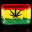 Small Art Metal Rolling Tray – 7″ × 5″ – Select Design