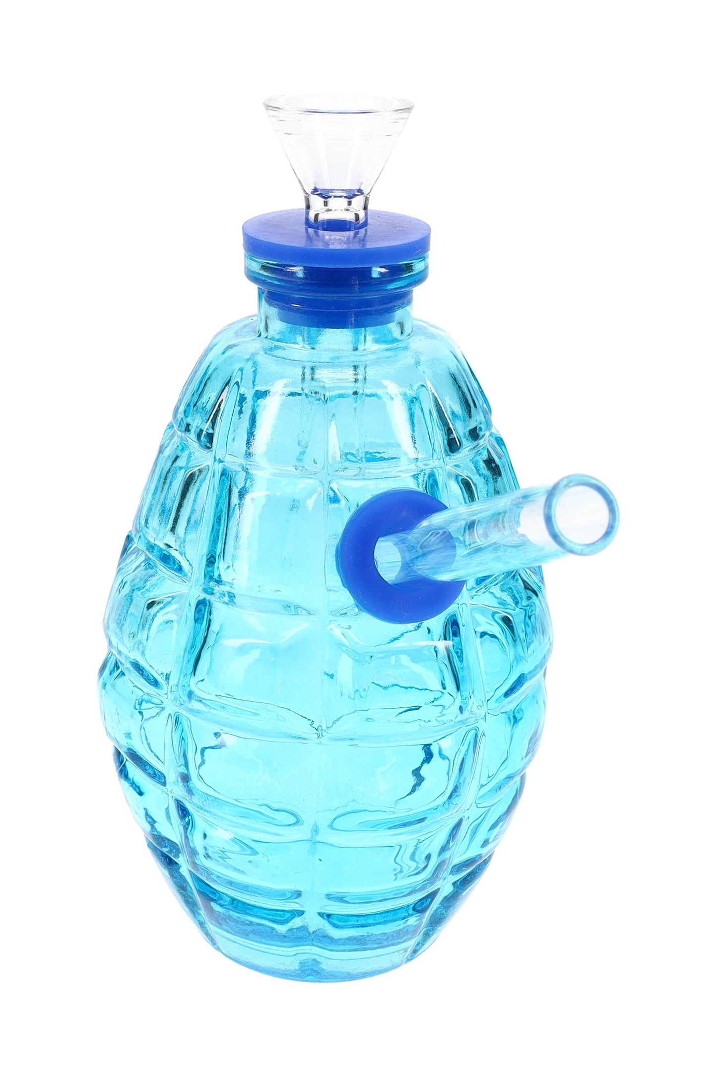 Colored Glass Grenade Bong “Blast Buddy” – 4½″