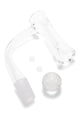 GRAV Hourglass Quartz Banger Set – Marble Cap & Pearls
