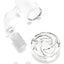 GRAV Seamless Quartz Banger Set – with Spinner Cap & Pearls