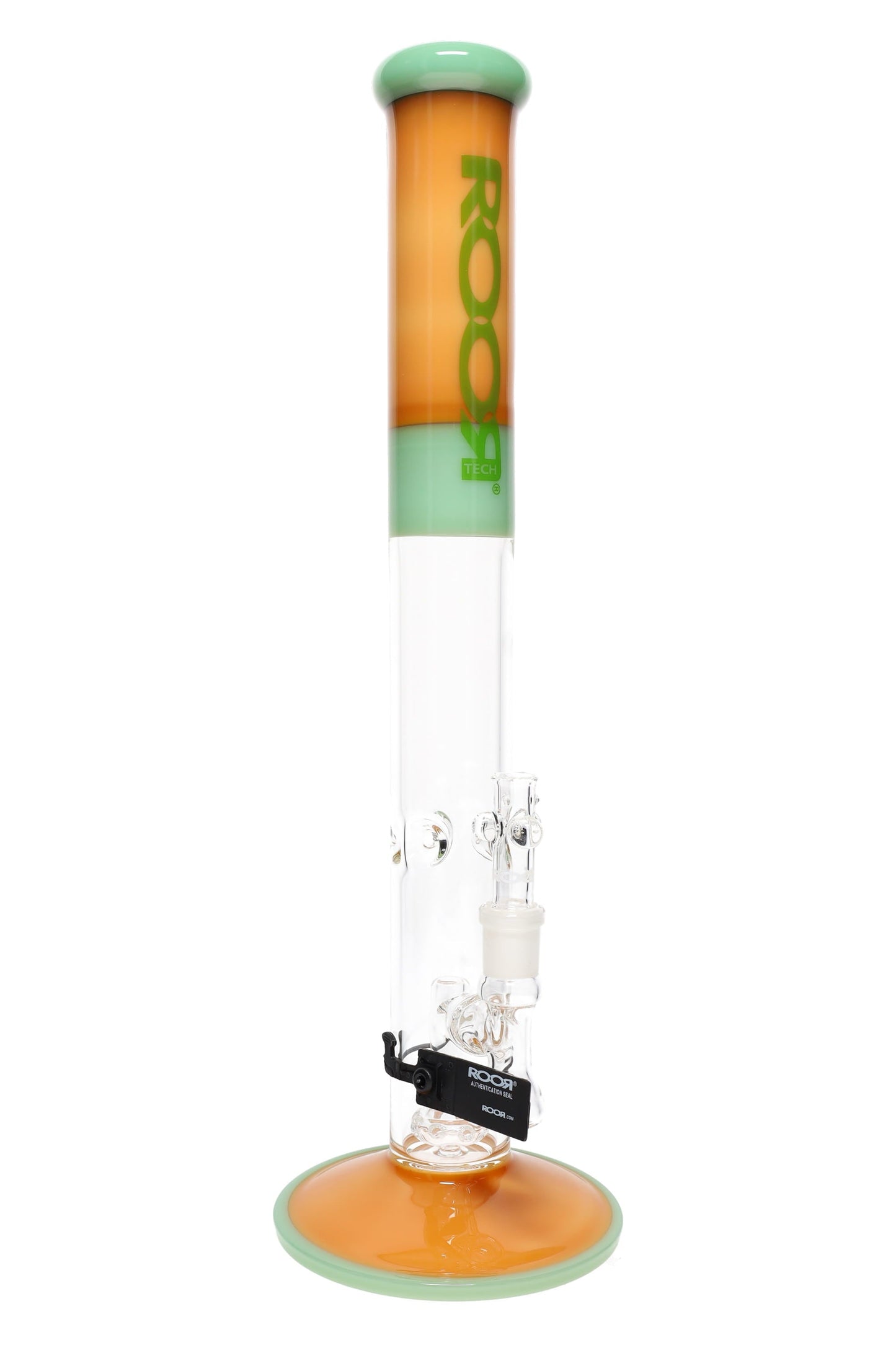 ROOR Tech 18″ Colored Straight Tube with Showerhead Perc – 5 mm Thick