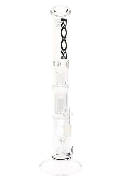 ROOR Tech 18" 5 mm GOG Straight Shooter – Multi-Perc Ice Pinch Tube