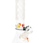 ROOR 12" Frosted Beaker Bong with Multicolor Ice Pinch – Glass-on-Glass