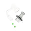 Quartz 14.5 mm Male Spinner Banger – Domeless – With Banger Beads