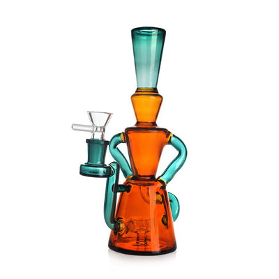 Double Uptake Klein Recycler Rig - Showerhead Perc