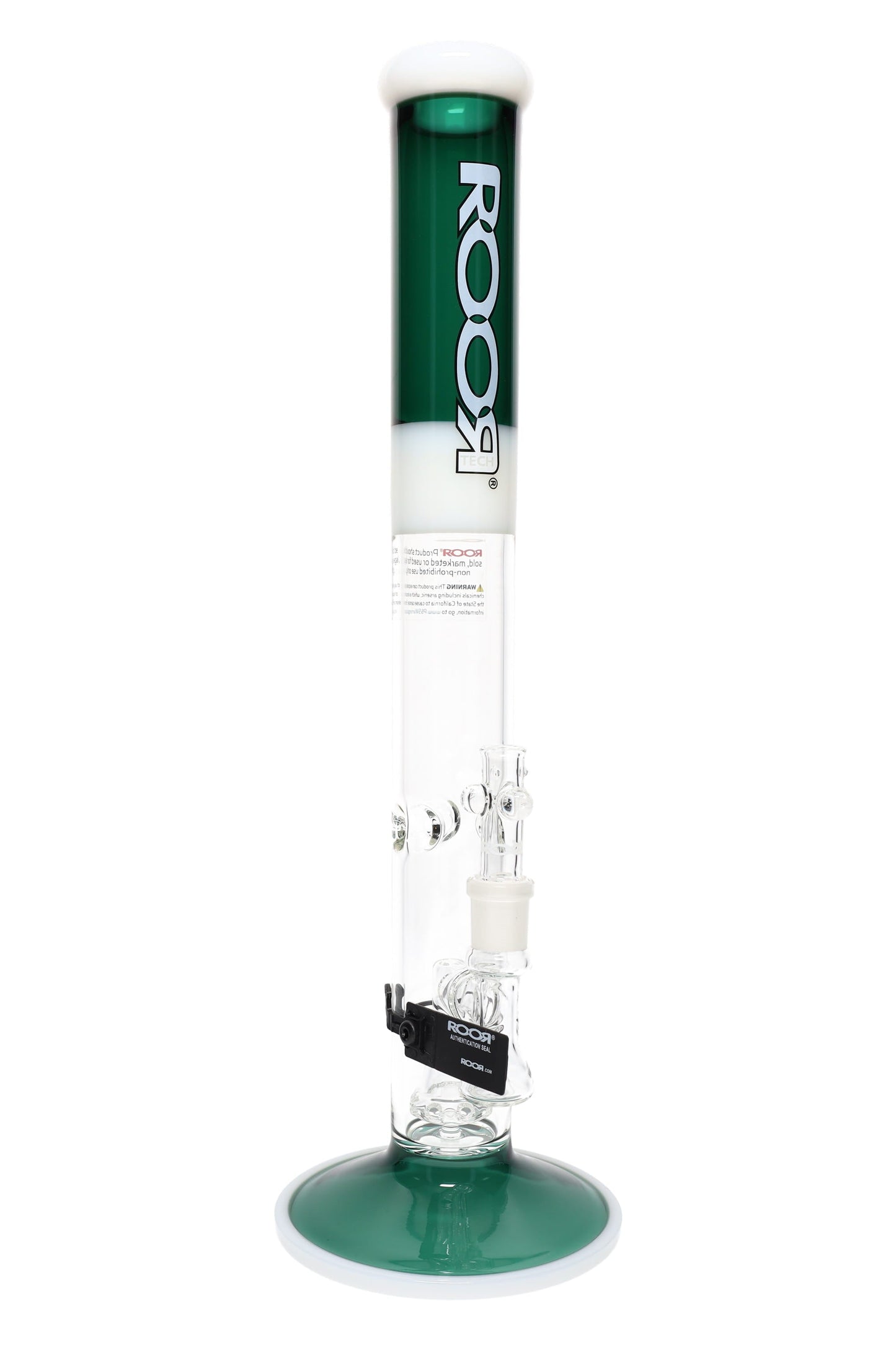 ROOR Tech 18″ Colored Straight Tube with Showerhead Perc – 5 mm Thick