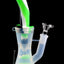 2-Part Silicone Bong “Hive Pop” – Honeycomb-to-Dome Percs – 8½″