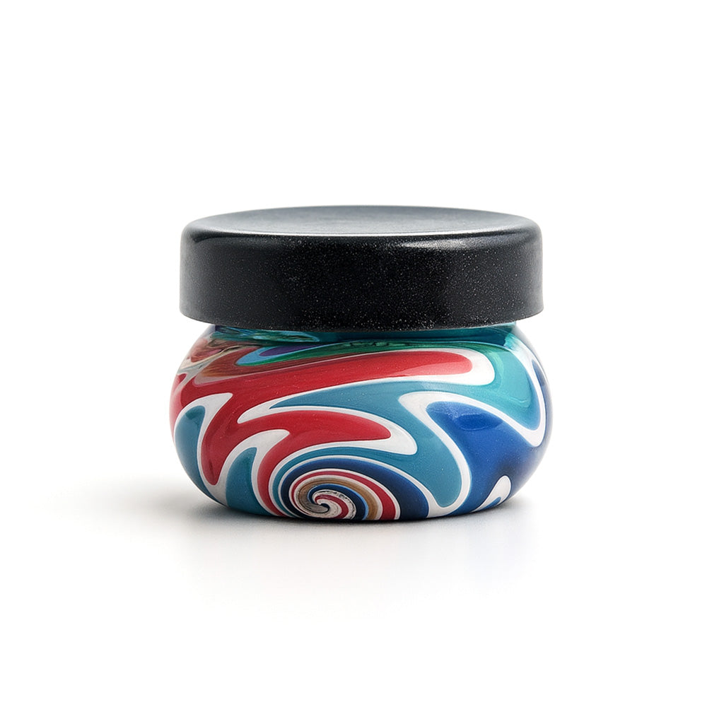 Wig Wag Swirl Baller Storage Jar