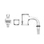 GRAV 10mm 90°quartz Bucket, Inserts & Carb Cap Set