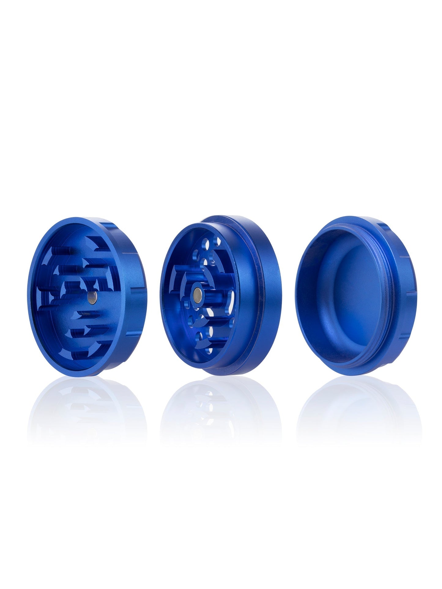 GRAV Portable 3-Piece Aerospace Aluminum Grinder - Compact & Strong