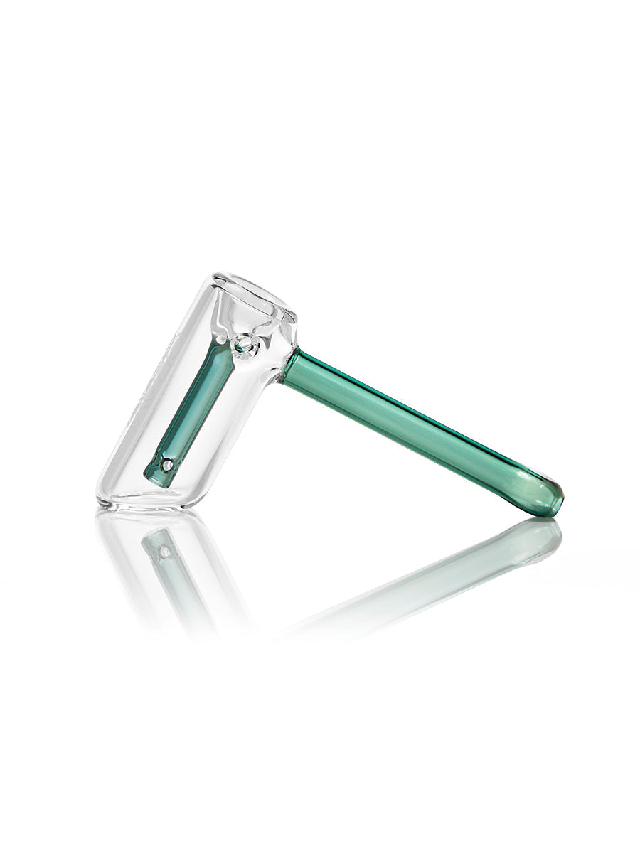 GRAV Mini Hammer Bubbler - Compact Borosilicate Glass with Smooth Draw