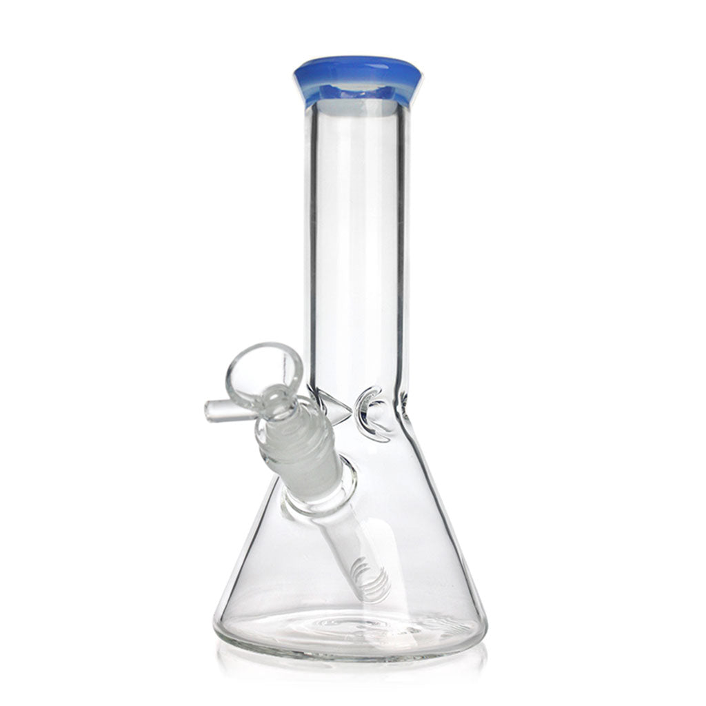 8-inch Color Tipped Beaker Bong
