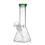 8-inch Color Tipped Beaker Bong