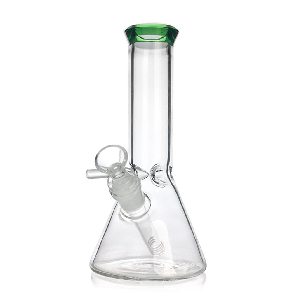 8-inch Color Tipped Beaker Bong