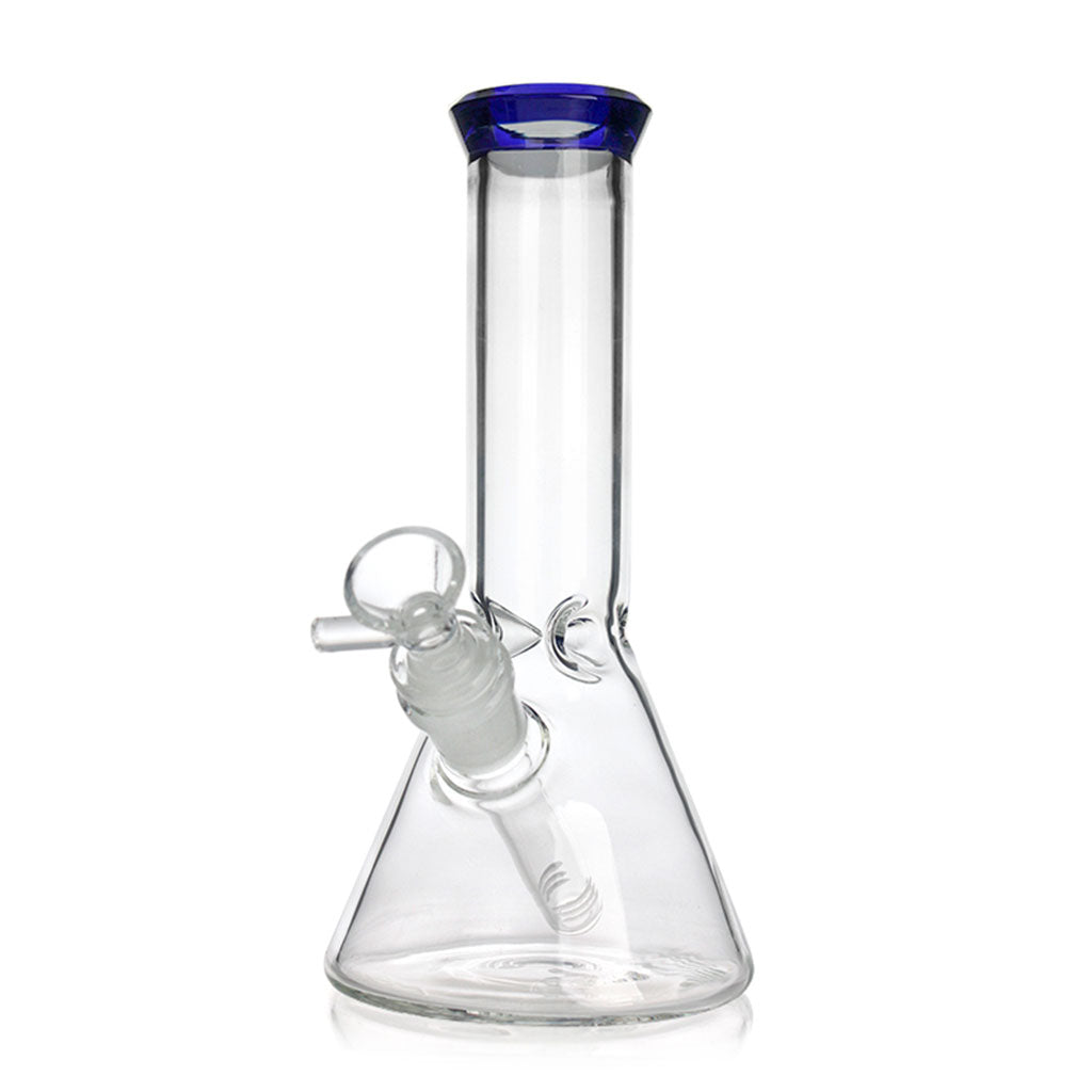 8-inch Color Tipped Beaker Bong
