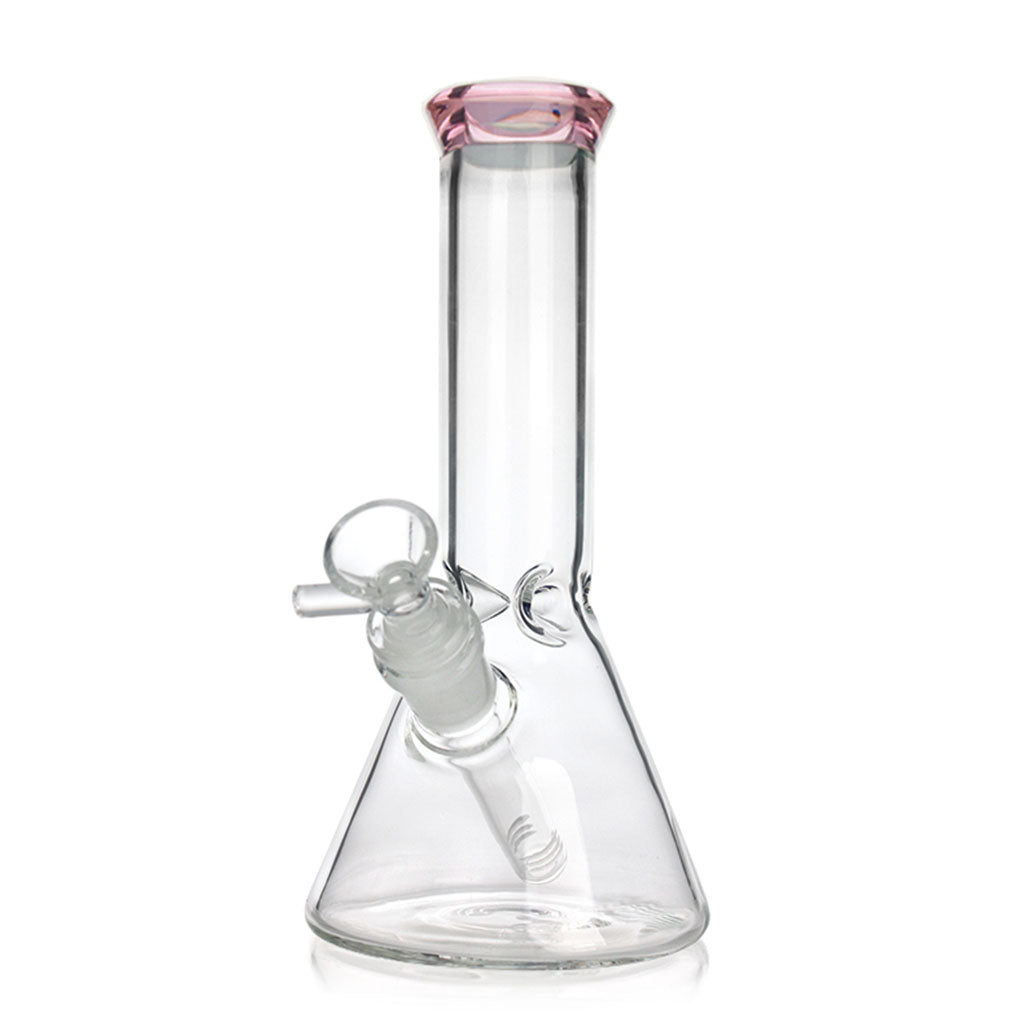 8-inch Color Tipped Beaker Bong