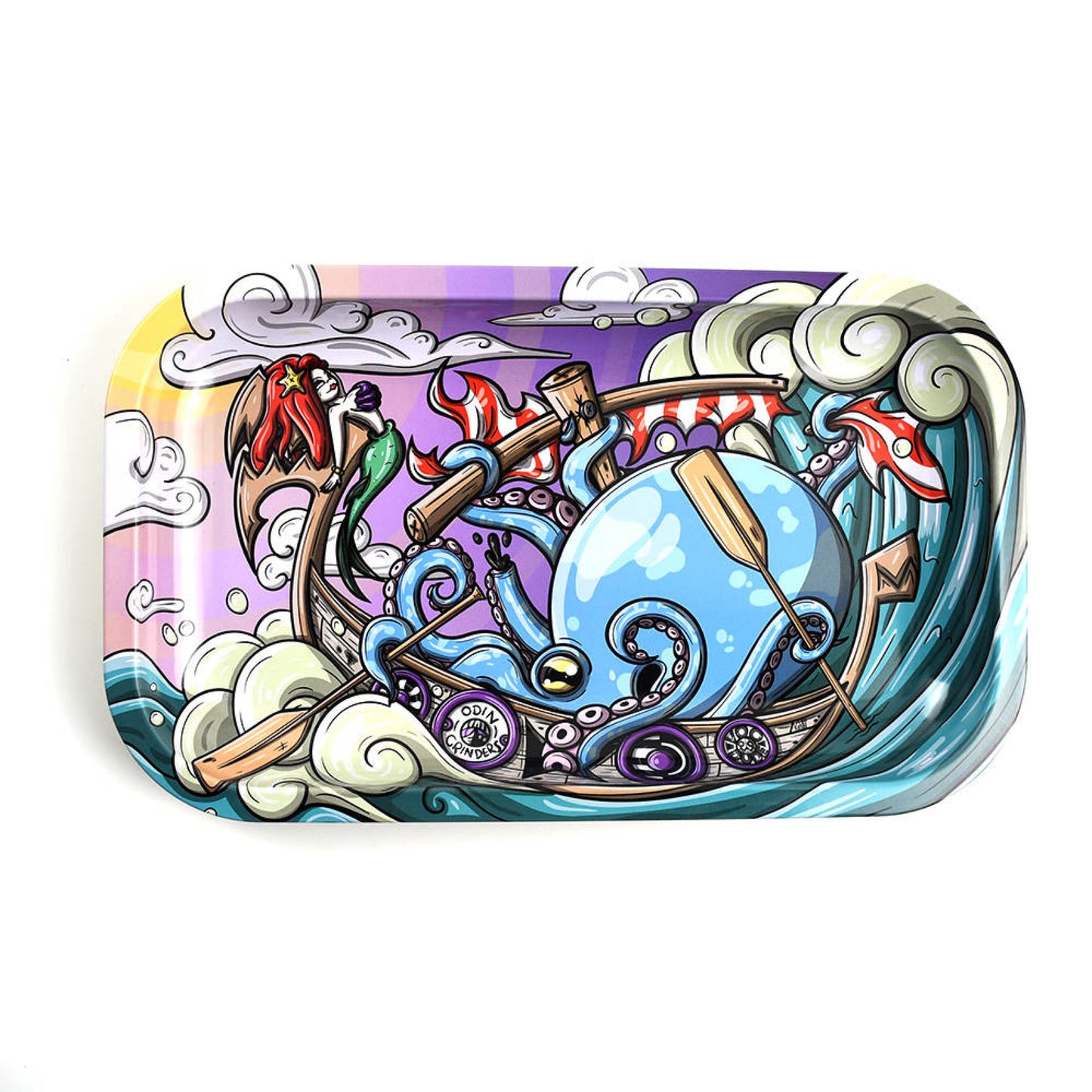 The Kraken Rolling Tray 10.5"