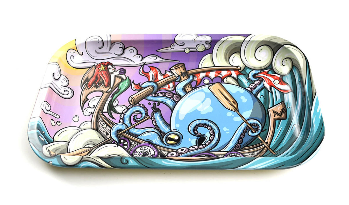 The Kraken Rolling Tray 10.5"