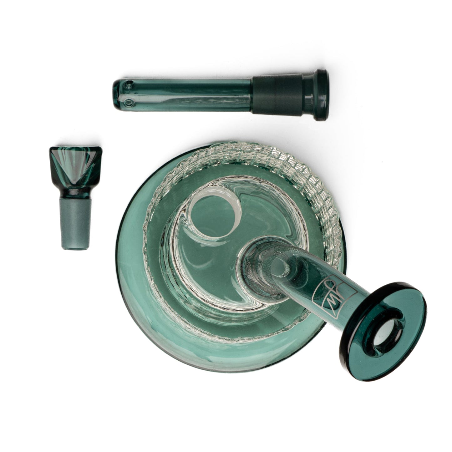 Twenties Collection Water Pipe | Teal