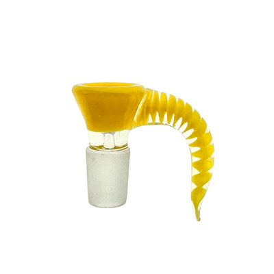 19MM Yellow Swirl Horn Bowl
