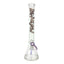 18" MAV Classic Beaker Bong Octopus Purple Match