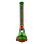 18" Color Float Beaker Bong Forest Smoke Rasta Slab Matching Limited