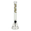 18" 5mm Classic Beaker Bong wigwag stem match play