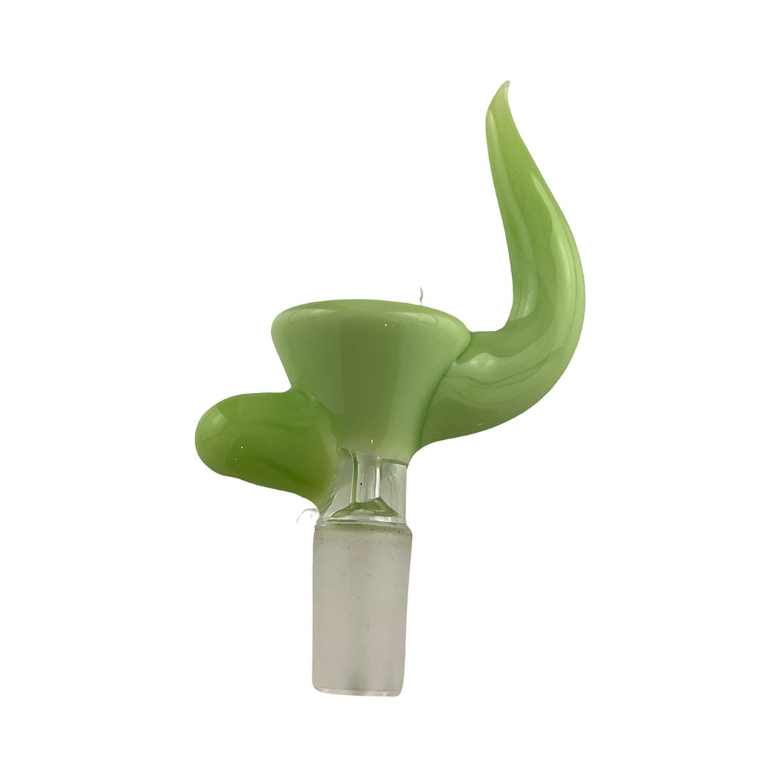 14MM Slime Green Horn Bowl