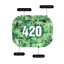 420 Green Metal Rollin' Tray
