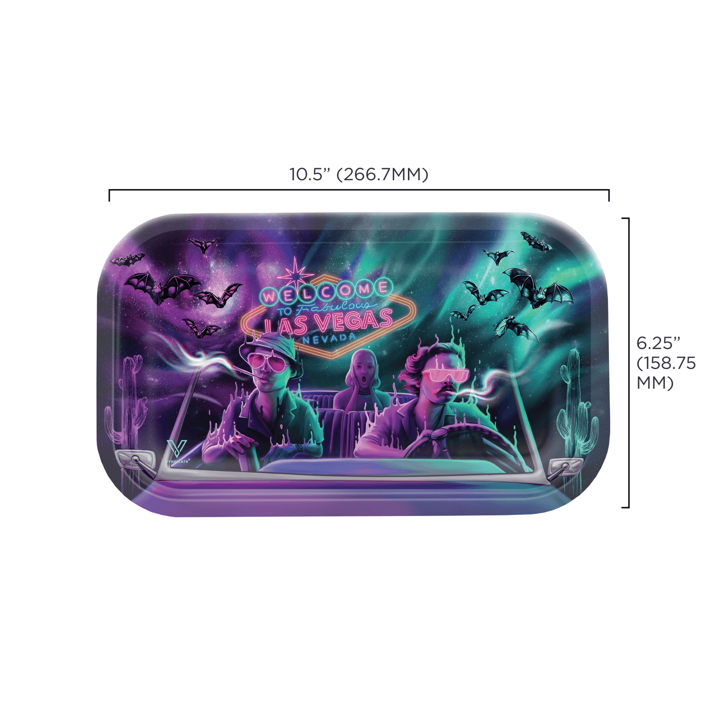 Bat Country Metal Rollin' Tray