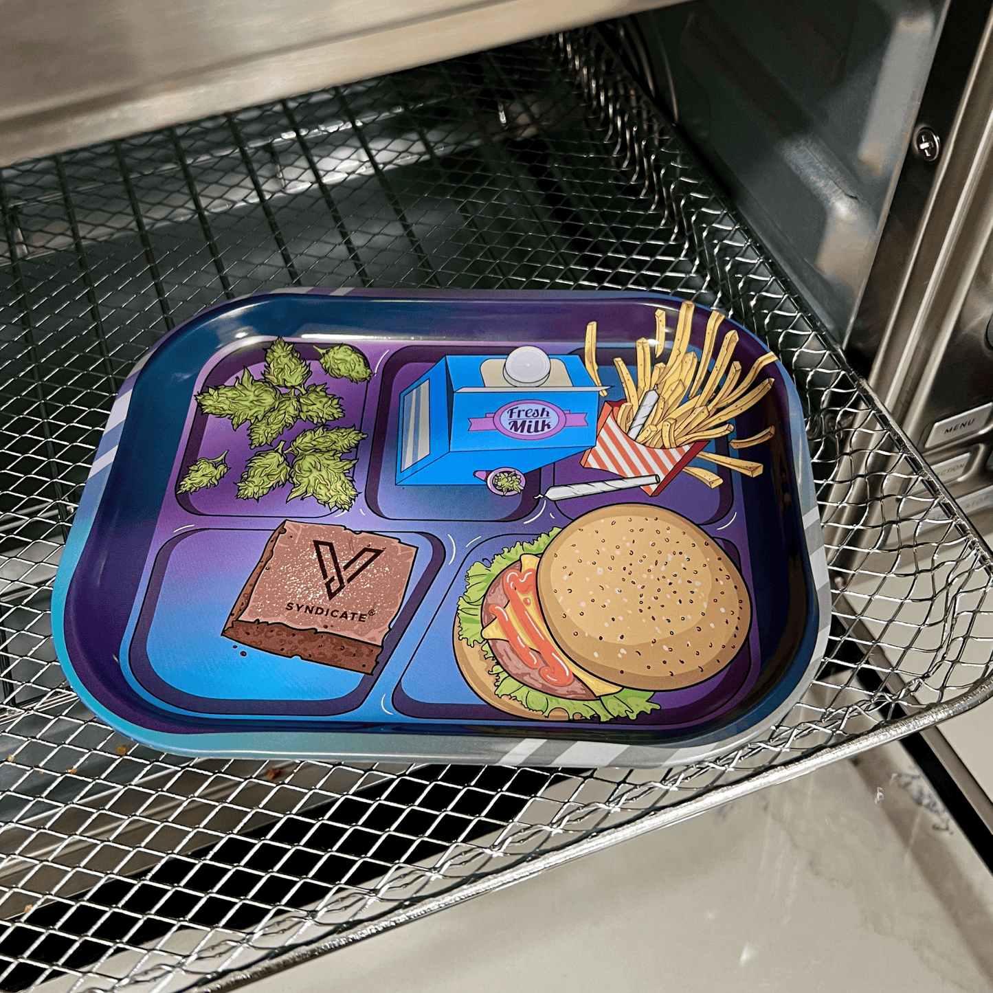 Munch Time Metal Rollin' Tray