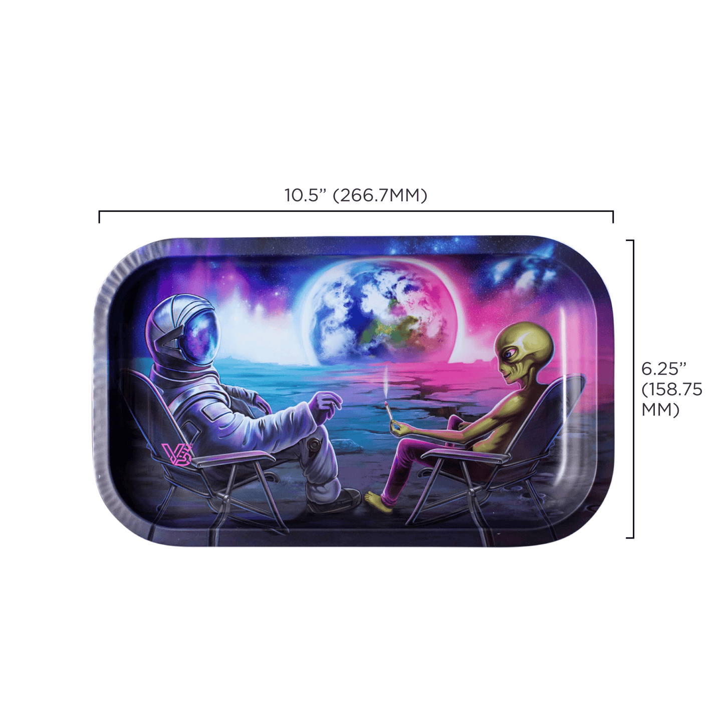 Blunt Orbit Metal Rollin' Tray
