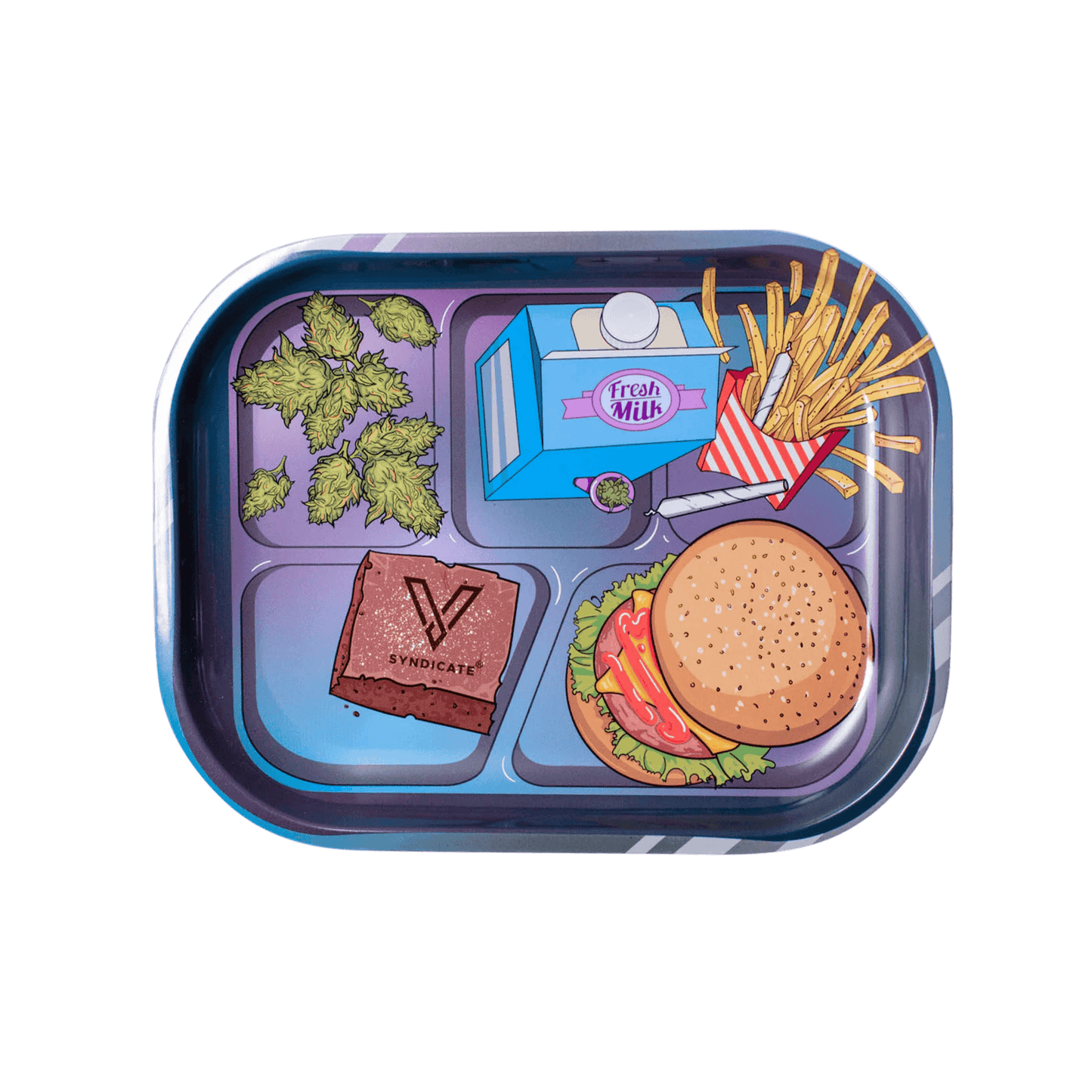 Munch Time Metal Rollin' Tray