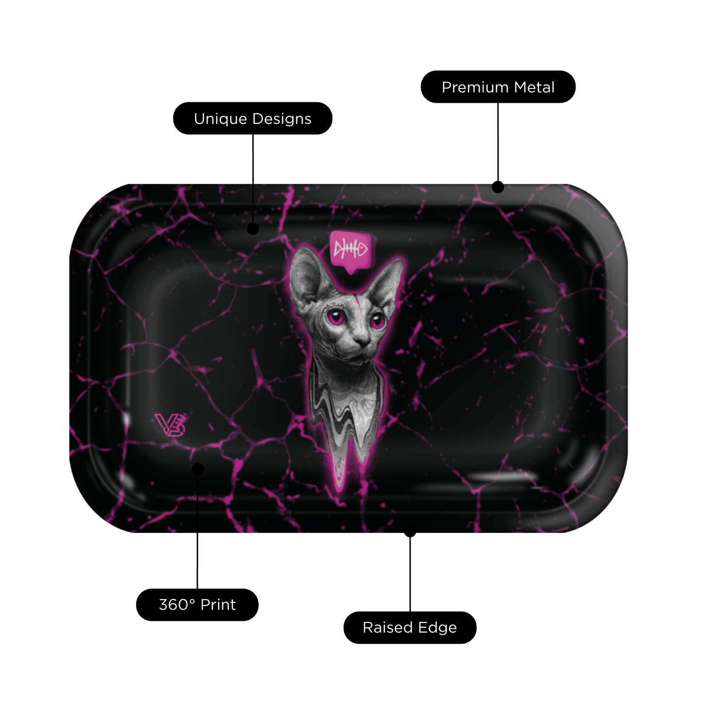 The Stray Metal Rollin' Tray