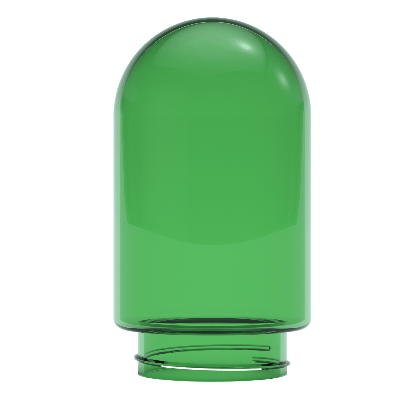 Single Green Glass Globe for Stündenglass (Large)