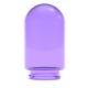 Single Purple Glass Globe for Stündenglass (Large)